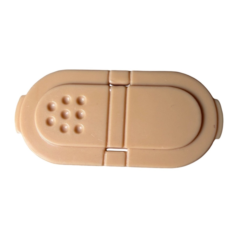 Tupperware Vintage Ivory Rose Pink Spice Shaker Lid Magnet